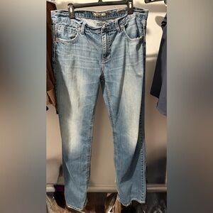 BKE Light Blue Straight Jeans